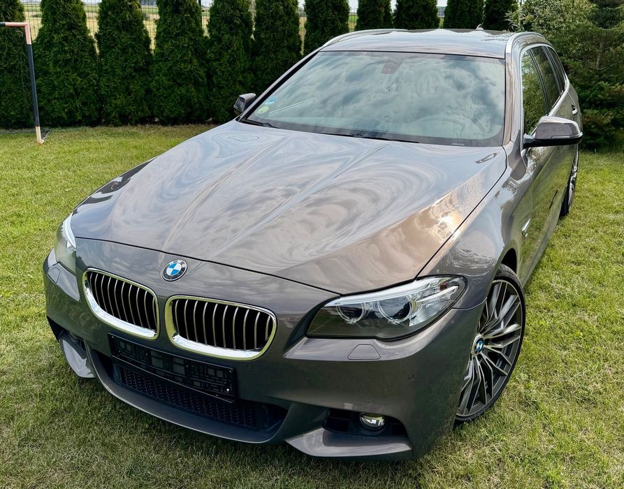 BMW Seria 5 Piękna jedyna w tym kolorze champagner-quarz metallic