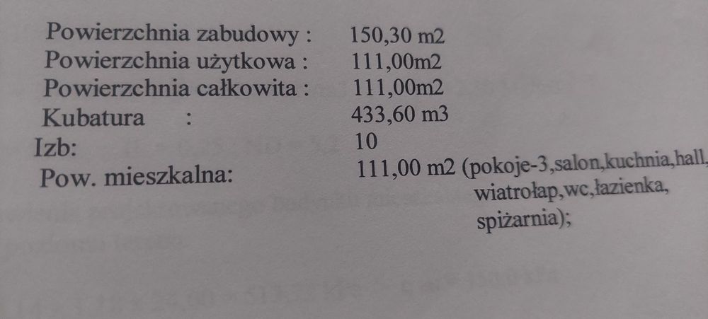 Projekt domu jednorodzinnego