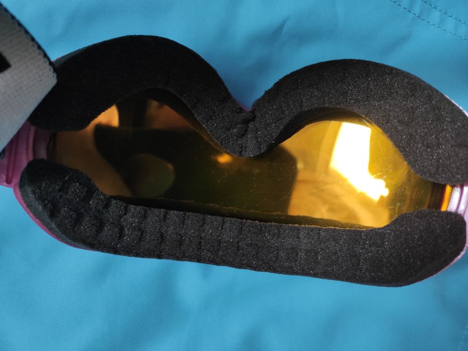 Окуляри лижні або сноуборд дитячі рожеві