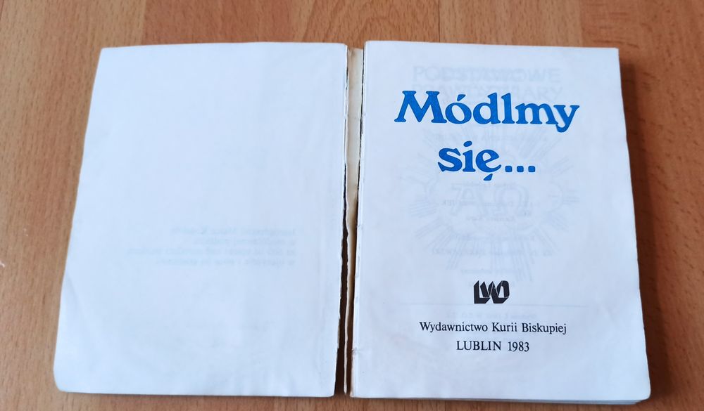 Módlmy się... Modlitewnik dewocjonalia prl