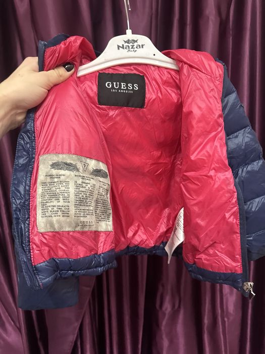 Куртка дитяча (на пуху) 98р guess