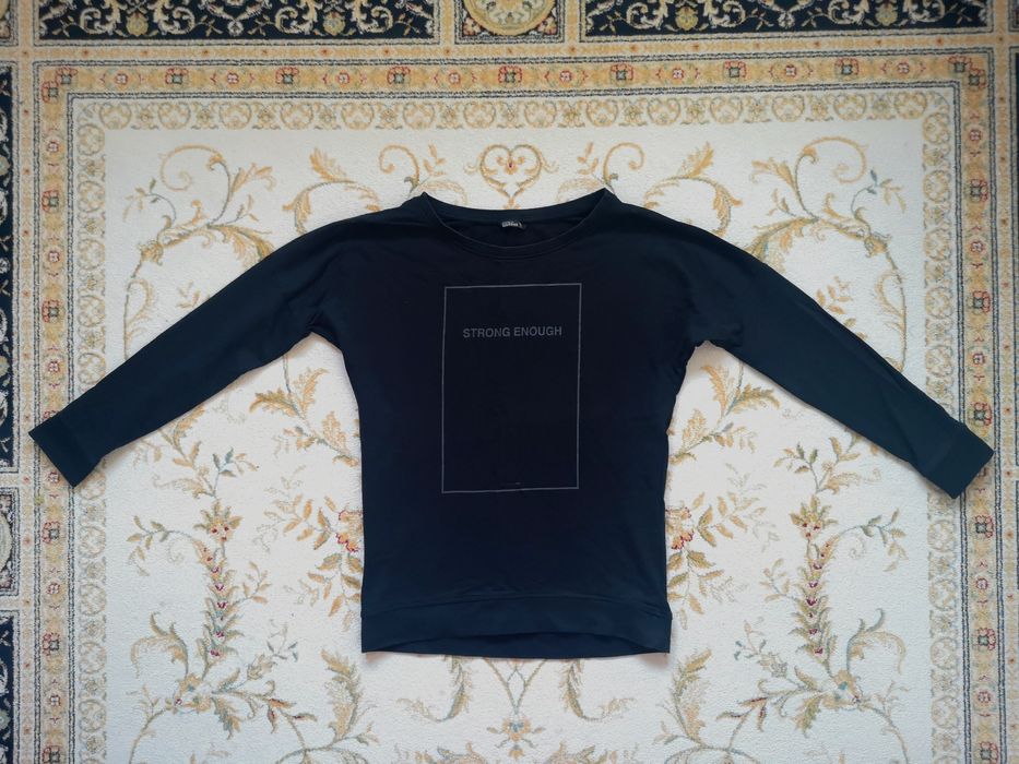Czarna bluza dresowa: DIVERSE - rozm.S /M