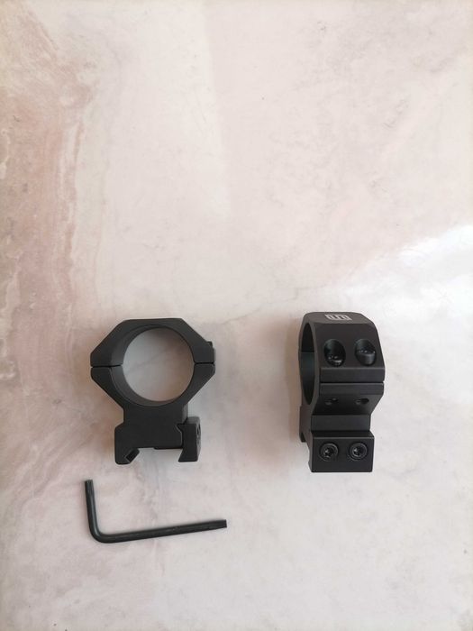 Моноблок Geissele Super Precision 30mm Extended для AR-15/M4 на вівер під 30труб, кільця Spina.