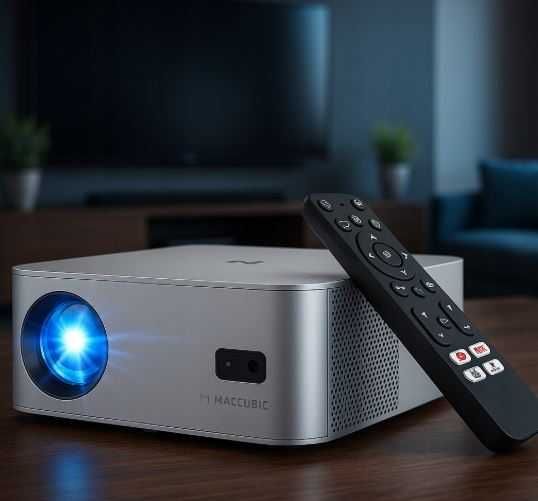 Projektor MAGCUBIC 1080P WiFi6 BT5.2 4K Obsługa AutoFocus Netflix