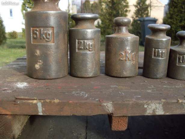 Waga szalkowa z odważnikami KURIER Warto