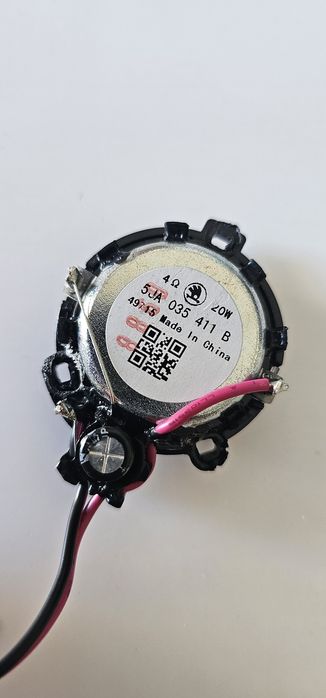 Coluna / Tweeter Skoda / volkswagen (5JA 035 411 B)