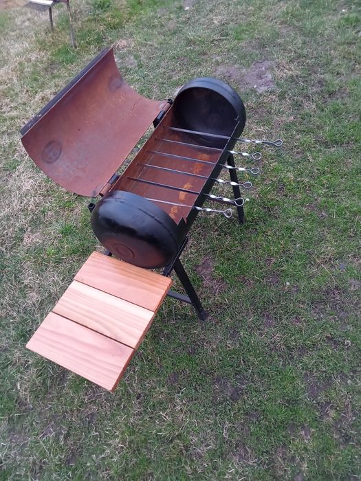 Мангал з балона.