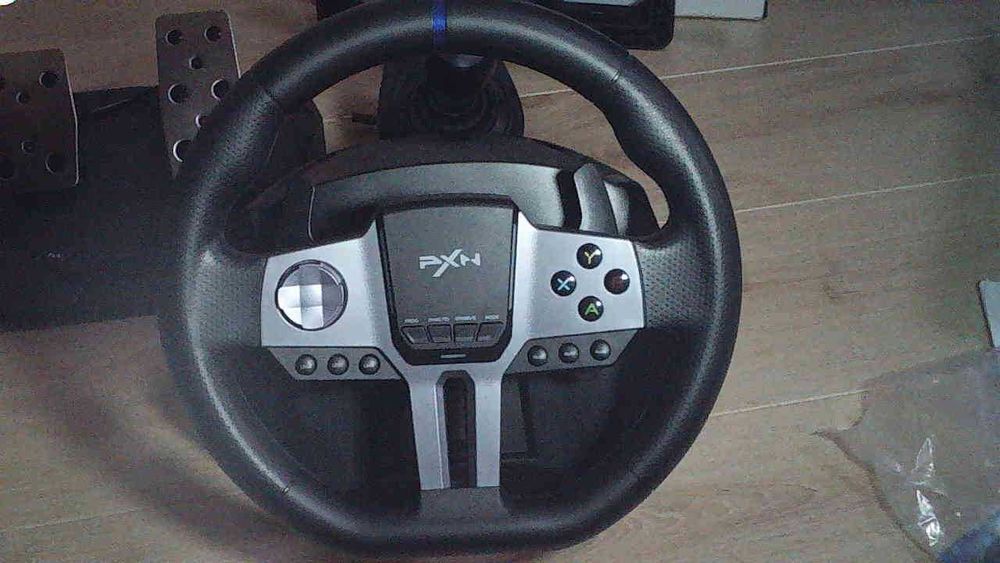 Игровой руль PXN V9 GEN2 с педалями и коробкой передач