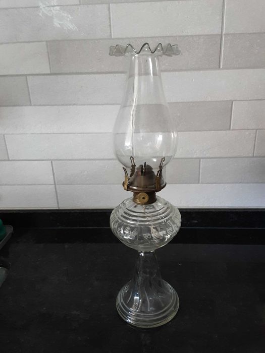Candeeiro de Petróleo Antigo/Vintage