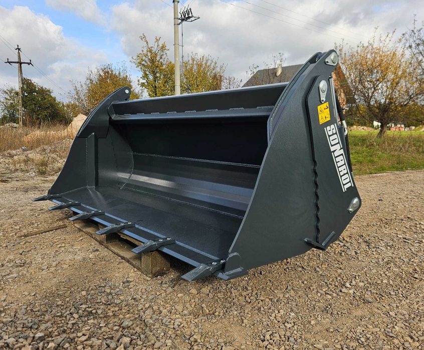 Osprzęt pomocniczy do ładowacza i ładowarki ! Łyżka wielofunkcyjna 4w1