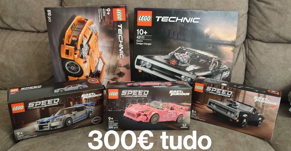 LEGO 42111 Dom’s Dodge Charger — NOVO SELADO | Vendo Lote