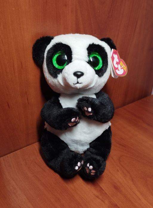 М'яка іграшка  TY Beanie Bellies Панда "Ying" 22 см глазастик .