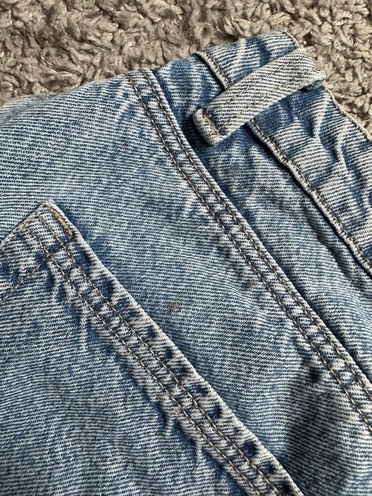 Jeansy cargo jasnoniebieskie