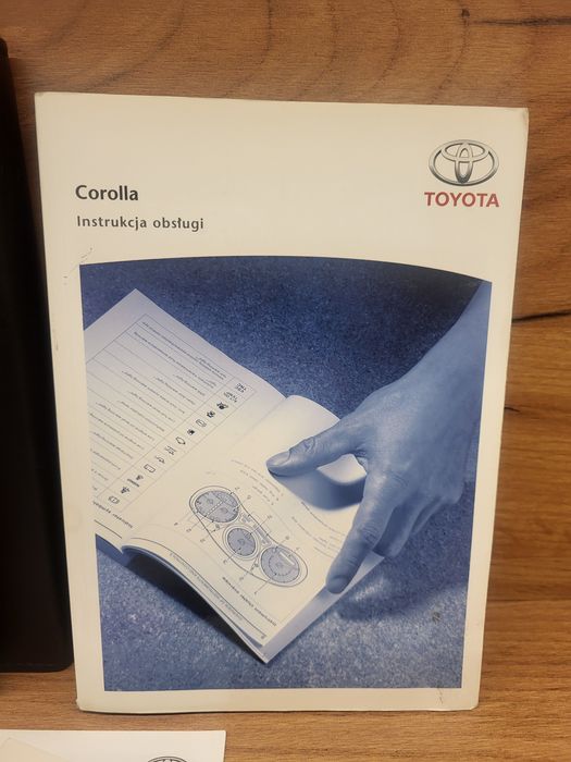 Instrukcja obsługi Toyota Corolla X generacja etui PL