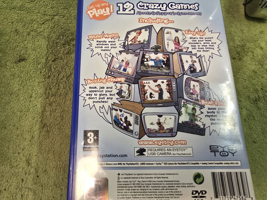 6 gier na konsolę PS2 vintage.