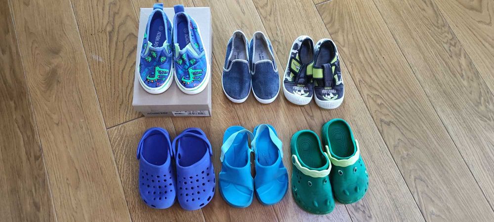 Buty letnie r 27 dł wkładki 17cm sandały do wody tenisówki chłopięce