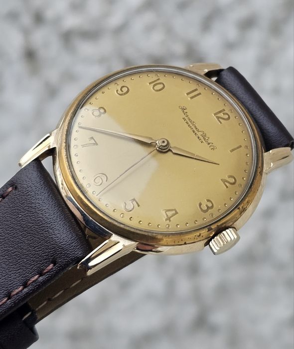Złoty zegarek Iwc schaffhausen  cal.89