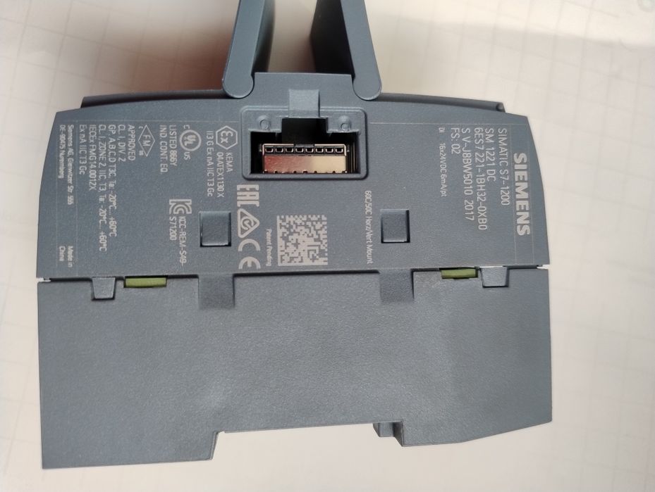 SM 1221 di moduł wejsc cyfrowych Siemens simatic S7 1200 tia portal