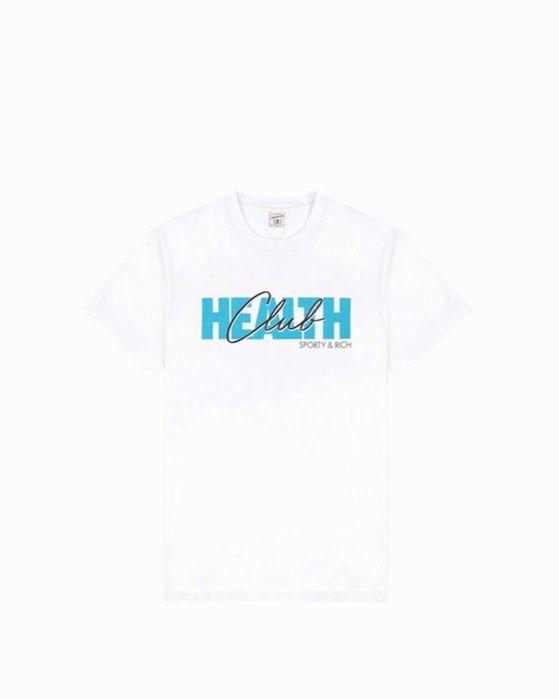Футболка Sporty & Rich 80s Club T-Shirt White/Dolphin