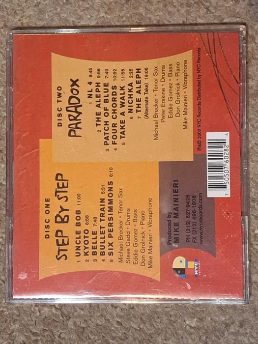 STEPS /Mike Marinieri/ album 2 x CD Steps Steps by step +paradox