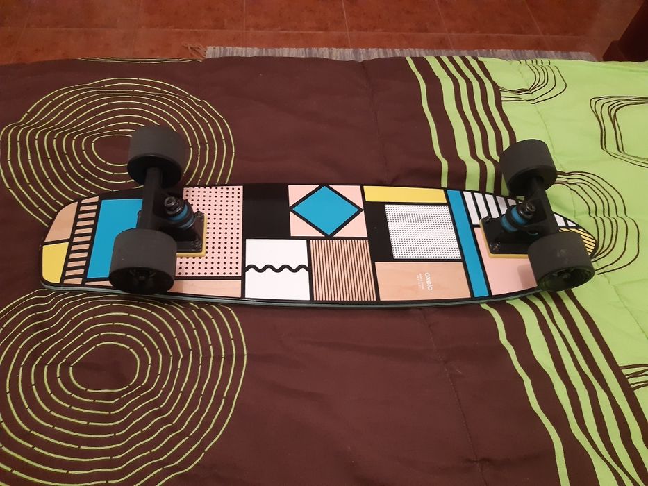 Longboard Oxelo maple wood