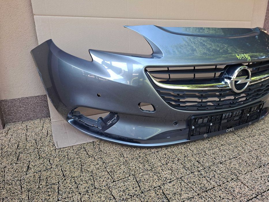 Opel Corsa E  zderzak grill atrapa chrom 4 pdc