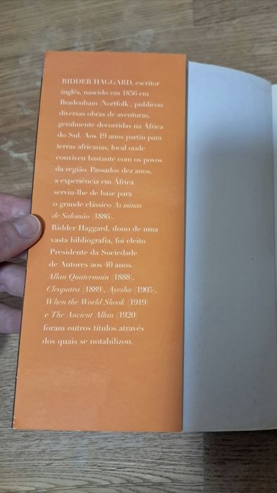 As Minas de Salomão, Ridder Haggard