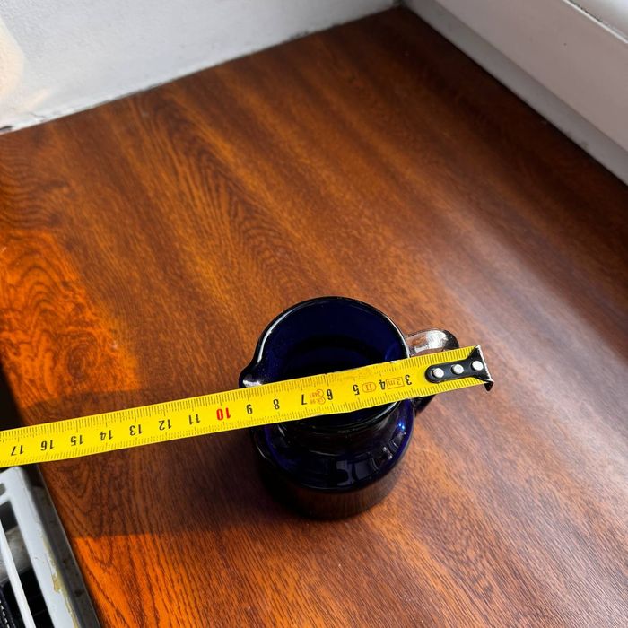 Dzbanek miniatura Horbowy kolorowe szkło PRL