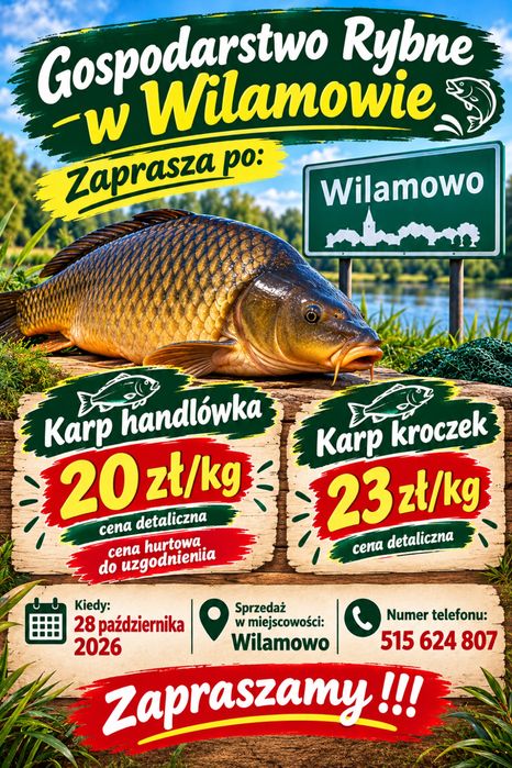 Karp kroczek i karp handlówka