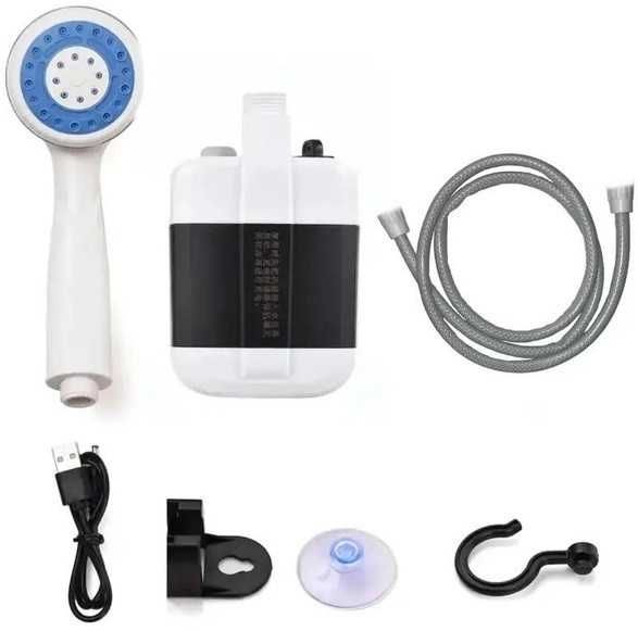 Душ на аккумуляторе, портативний душ, душ от USB, душ туристический