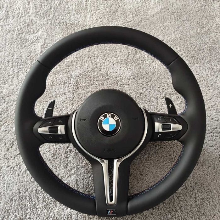 ‼️ BMW M Sport Premium Кермо ‼️ Ціна разом з подушкою! Шкіряний Руль Nappa M3 стиль для БМВ F20 F21 F30 F31 F32 F33 F36 F10 F11 X3 F25 X5 F15
