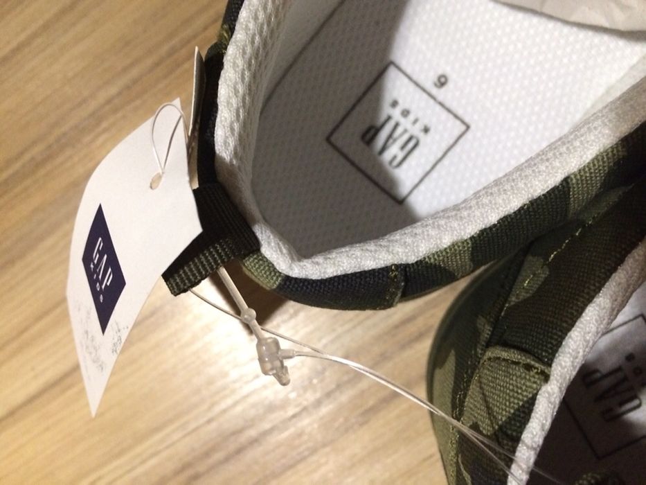 Мокасины слипоны  туфли на липучках GAP США