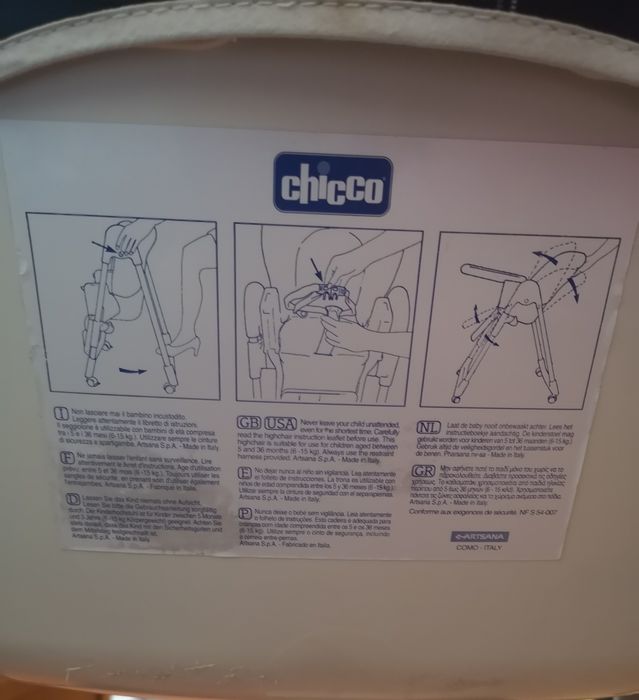 Cadeira de refeição