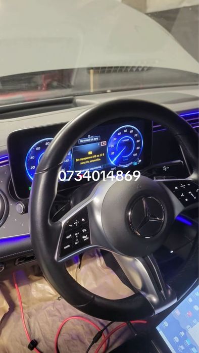Mercedes EQA EQB EQC EQE EQS кодування цельсій мова фари зняття CRASH