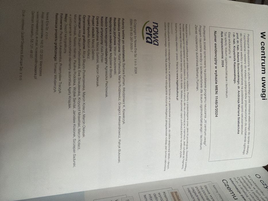 W centrum uwagi 3, Nowość, edycja 2024