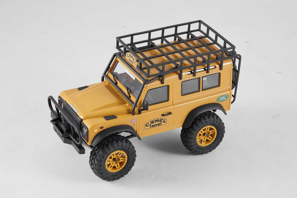 Машинка на радіокеруванні FMS 1:24 FCX24M Land Rover DEFENDER 90 Camel