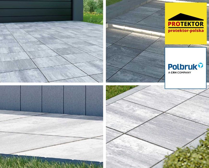 płyta tarasowa BOSSO POLBRUK plac chodnik kostka brukowa nawierzchnia
