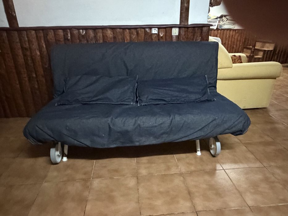 Sofa cama ikea ganga azul