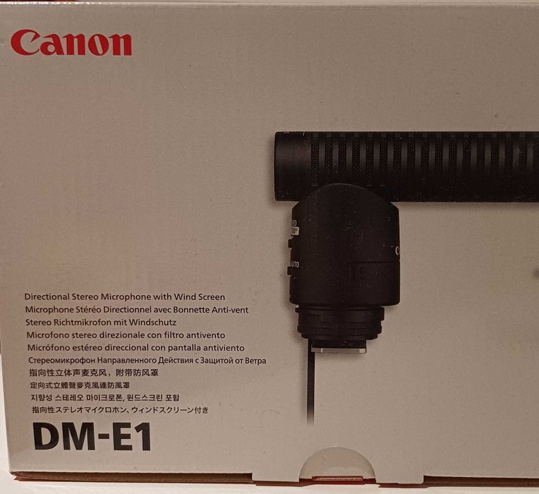 Microfone estéreo direcional DM-E1