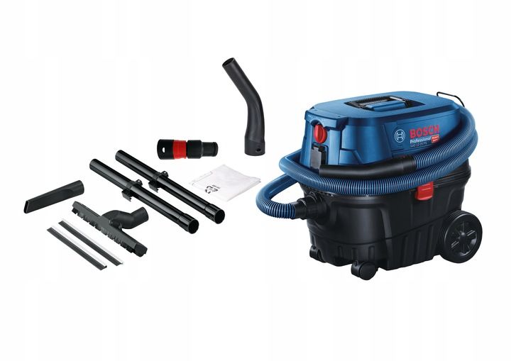 Odkurzacz Przemysłowy Bosch Gas 12-25 Pl 1250w L Praca Na Sucho I Na M