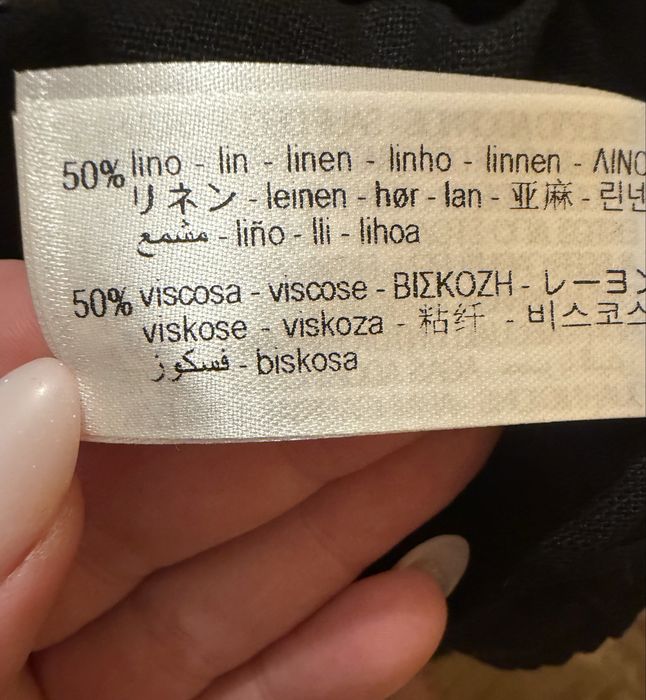 Нові лляні штани від zara у розмірі Л