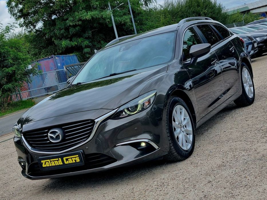 Mazda 6 Lift FULL LED Serwis Navi Climatronik Parktronic RVM Europa Gwarancja!