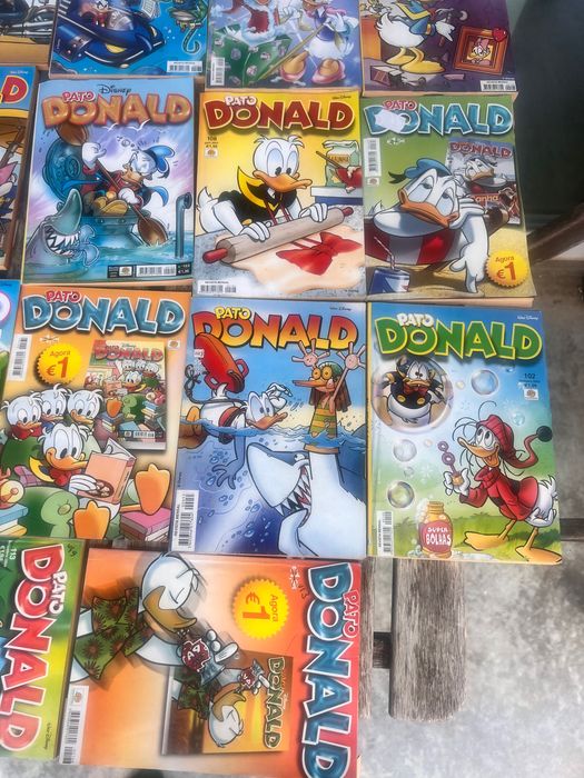 Lote 17 Livros banda desenhada pato Donald vintage