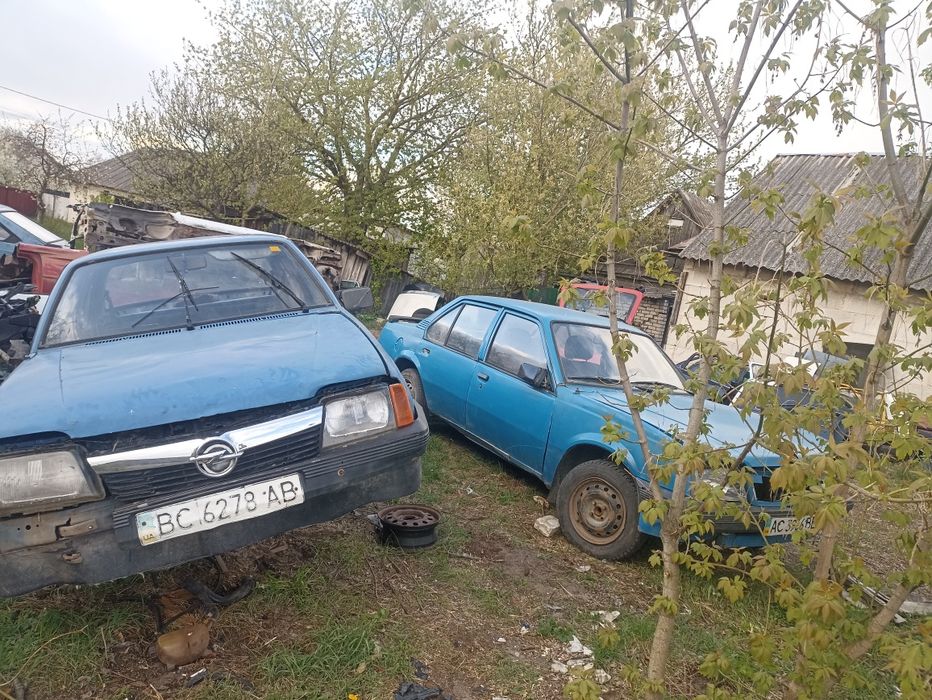 Опель Аскона кадет 1.7D .1.6  е по деталям