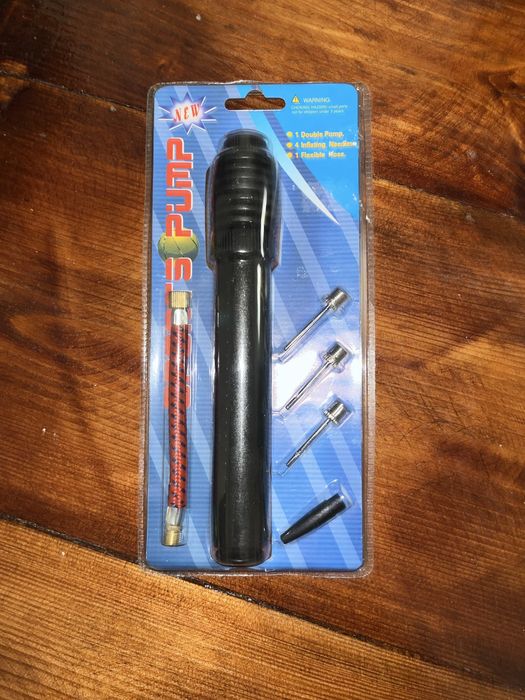 Pompka z końcówkami do roweru, piłek