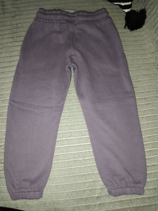 Spodnie dresowe dziewczęce 104 next fioletowe
