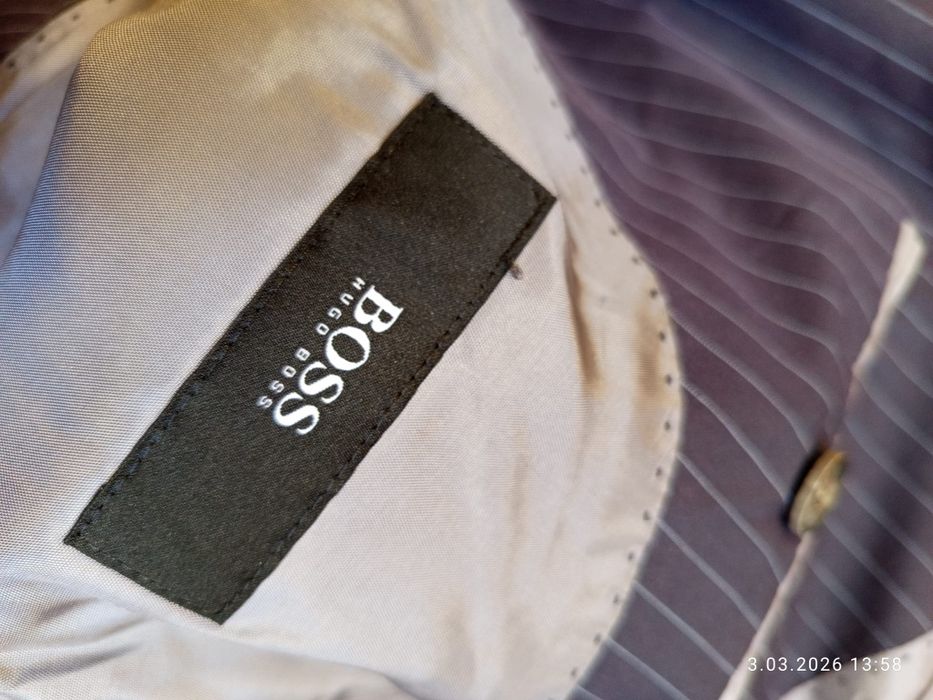 Hugo Boss nowe oryginalne wiosnę jedwab garnitury męskie