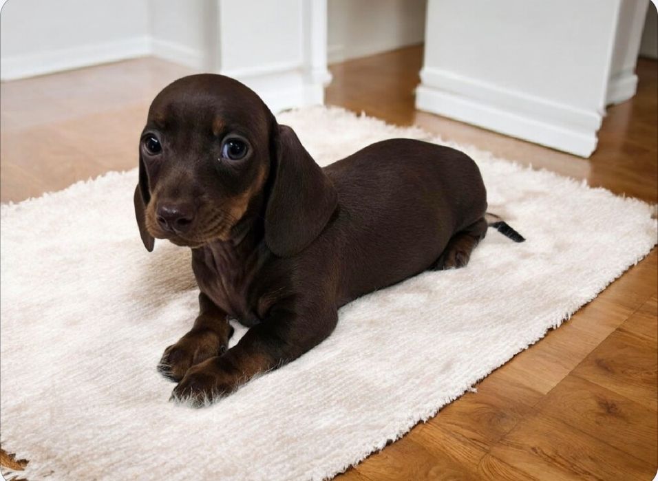 Jamnik miniaturowy czekoladowy