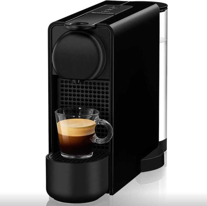 Капсульная кофемашина Nespresso Essenza Plus Black C45 поворотный бак