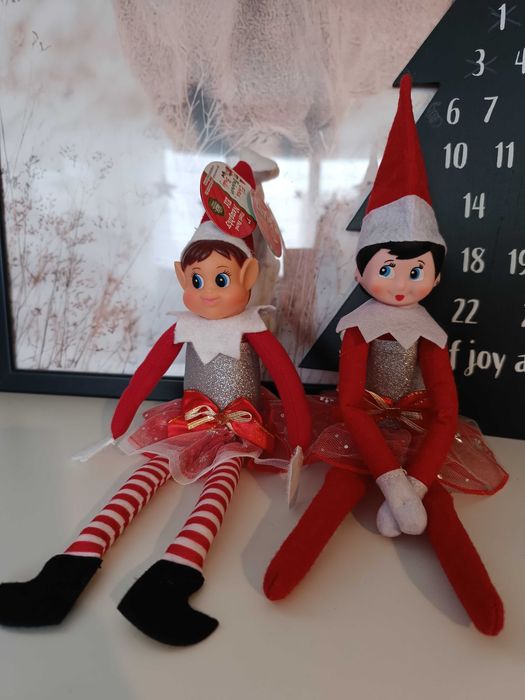 sukienka ubrano psotny elf on the shelf badly behaving elves barbie